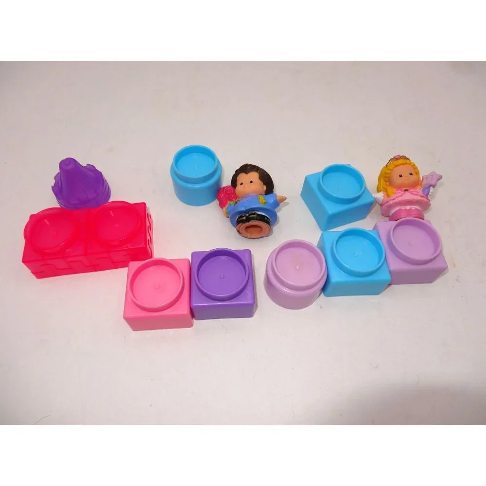 Fisher-Price Little People Princess Carriage With Prince Princess‎ & Blocks